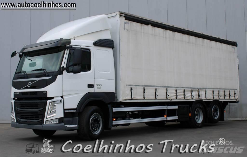 Volvo FM 330 Kayar tenteli kamyonlar