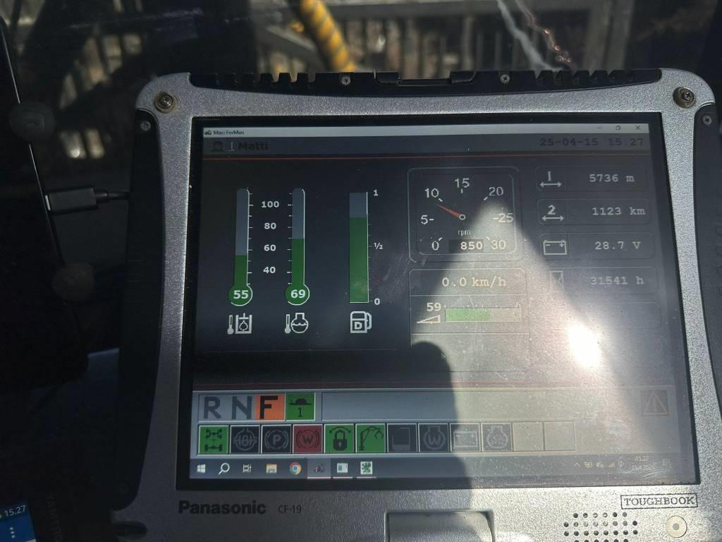 Valmet 860 Tomruk yükleyici traktörler