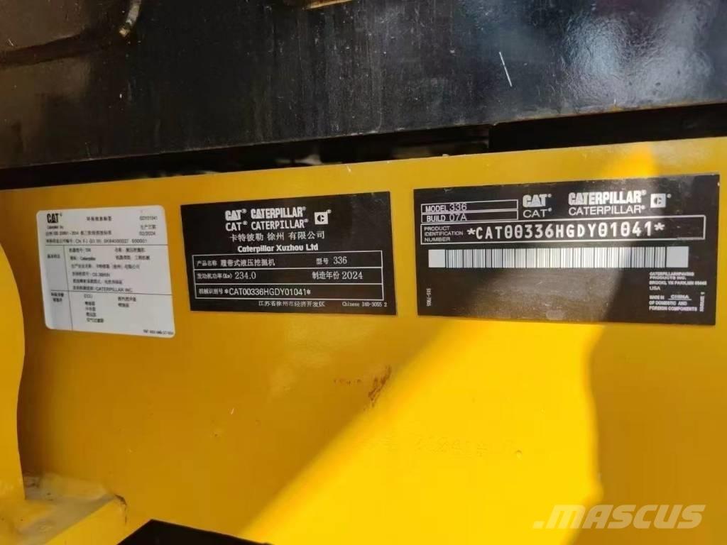 CAT 336 Paletli ekskavatörler