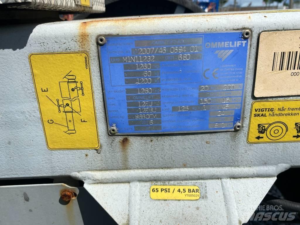 Omme Mini 12 EBJ Tekerlekli platformlar