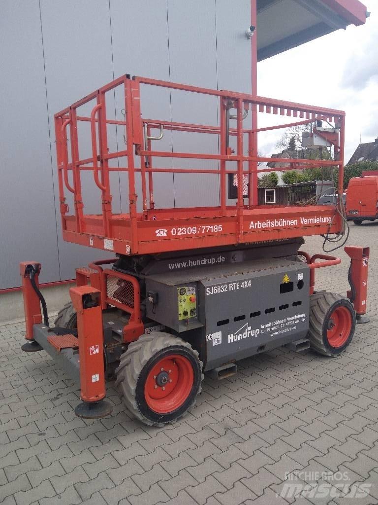 SkyJack SJ 6832 RTE Makasli platformlar