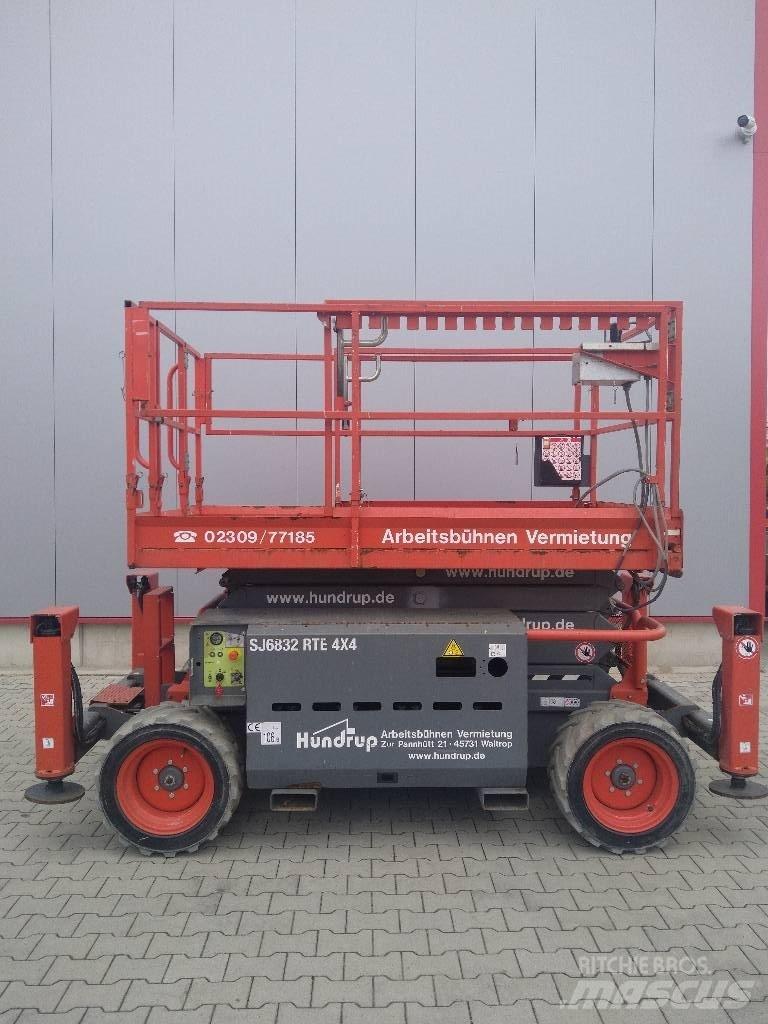 SkyJack SJ 6832 RTE Makasli platformlar
