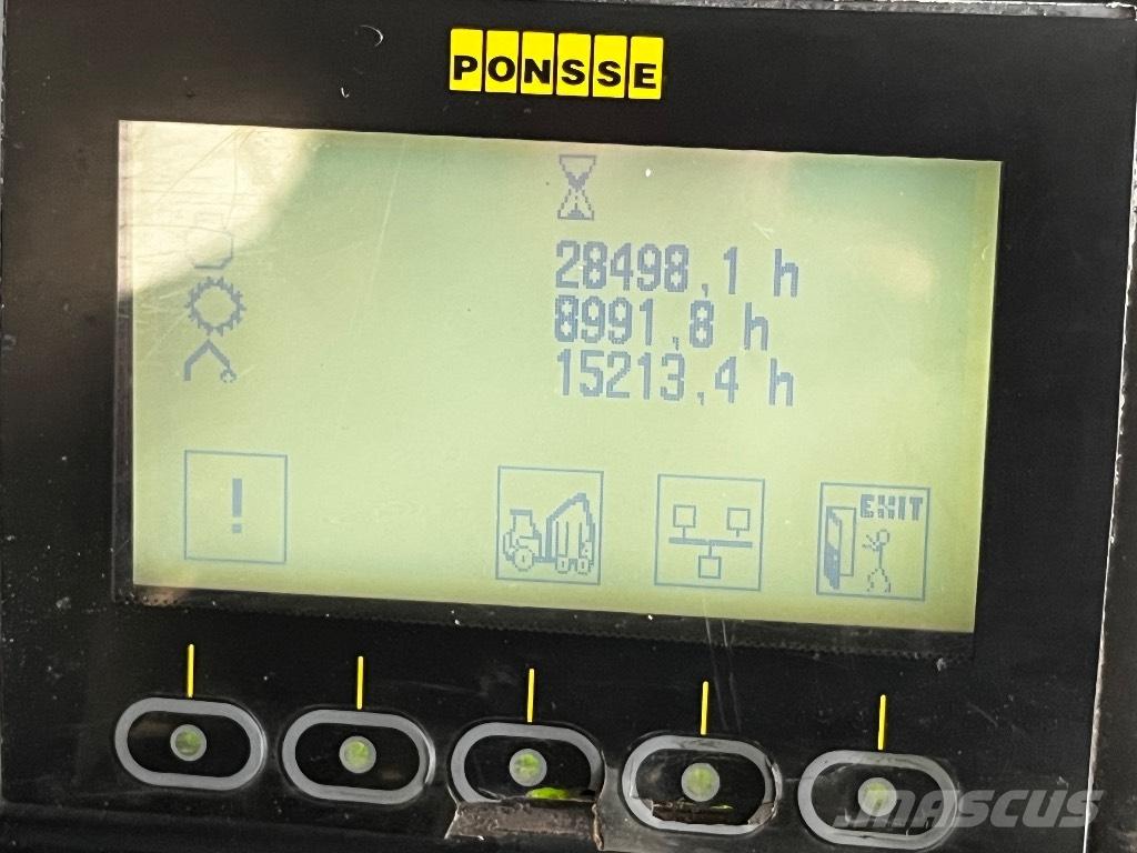 Ponsse Wisent 8W Tomruk yükleyici traktörler