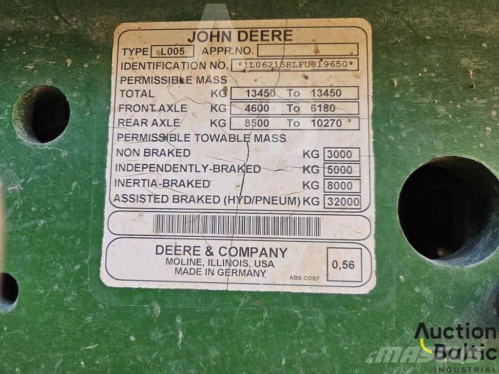 John Deere 6215 R Traktörler