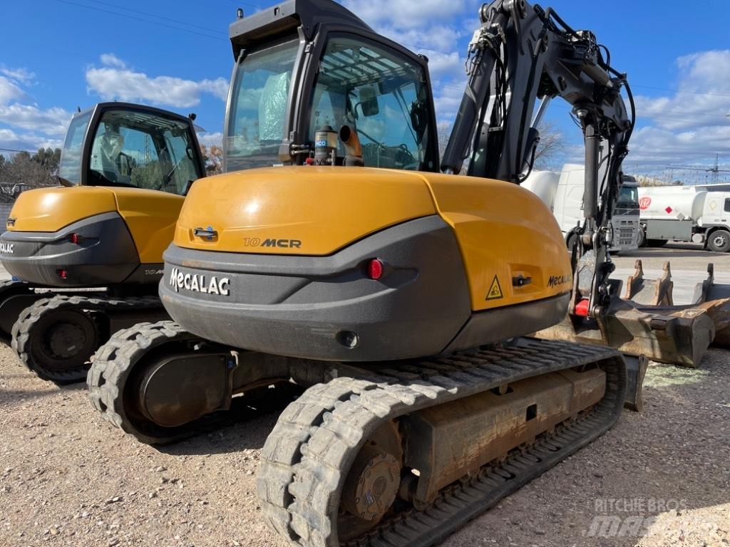 Mecalac 10 M CR Paletli ekskavatörler