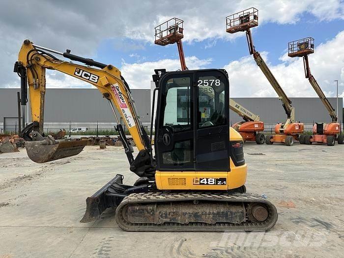 JCB 48Z-1 Mini ekskavatörler, 7 tona dek