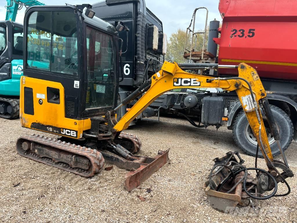 JCB 19 C-1 Mini ekskavatörler, 7 tona dek