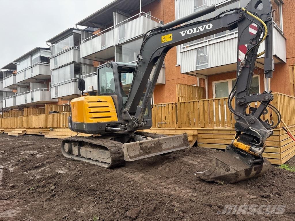 Volvo EC 55 C Mini ekskavatörler, 7 tona dek