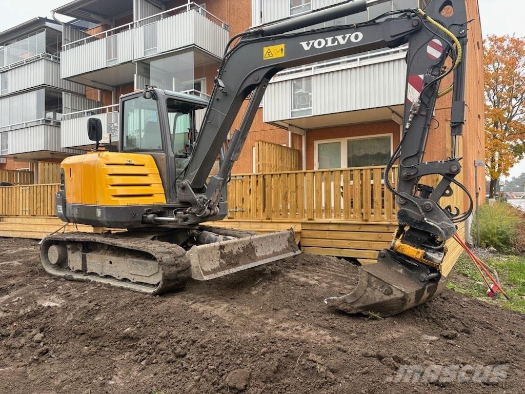 Volvo EC 55 C Mini ekskavatörler, 7 tona dek
