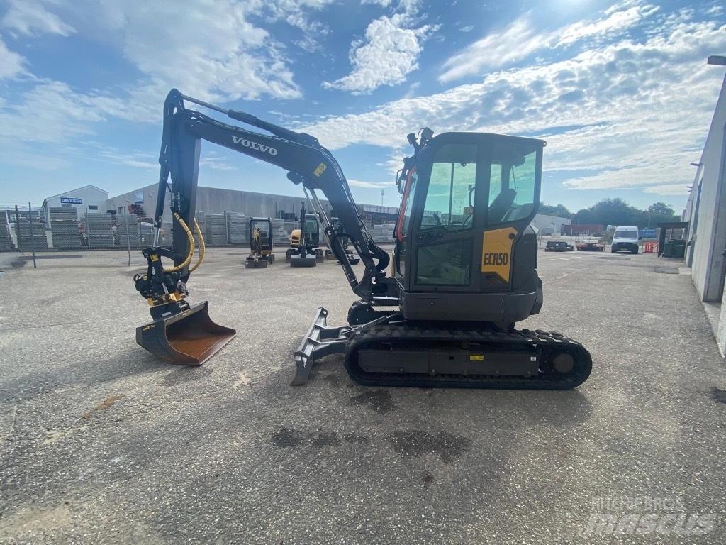 Volvo ECR 50 F Mini ekskavatörler, 7 tona dek