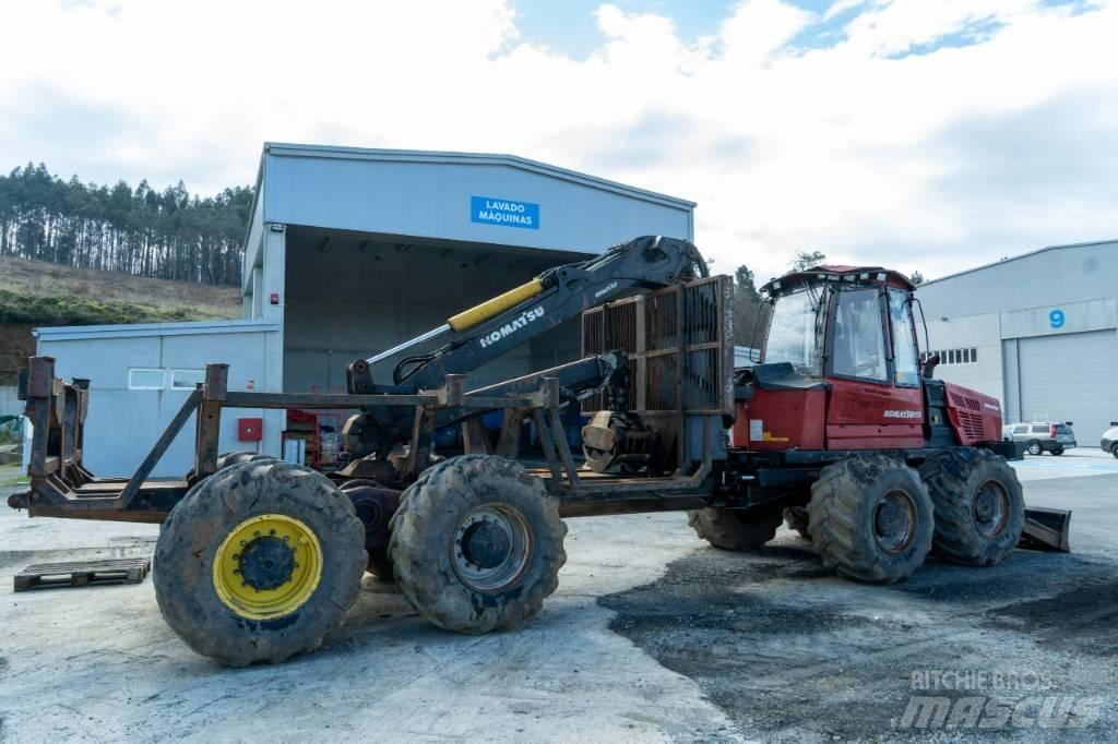 Komatsu 895.1 - 8WD Tomruk yükleyici traktörler