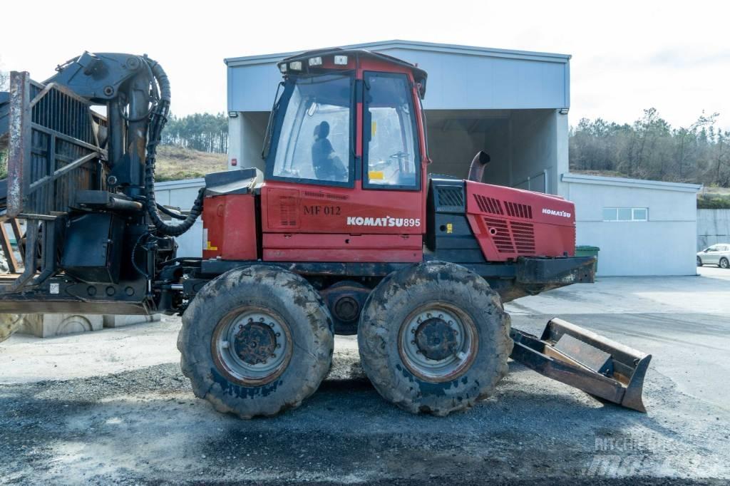 Komatsu 895.1 - 8WD Tomruk yükleyici traktörler