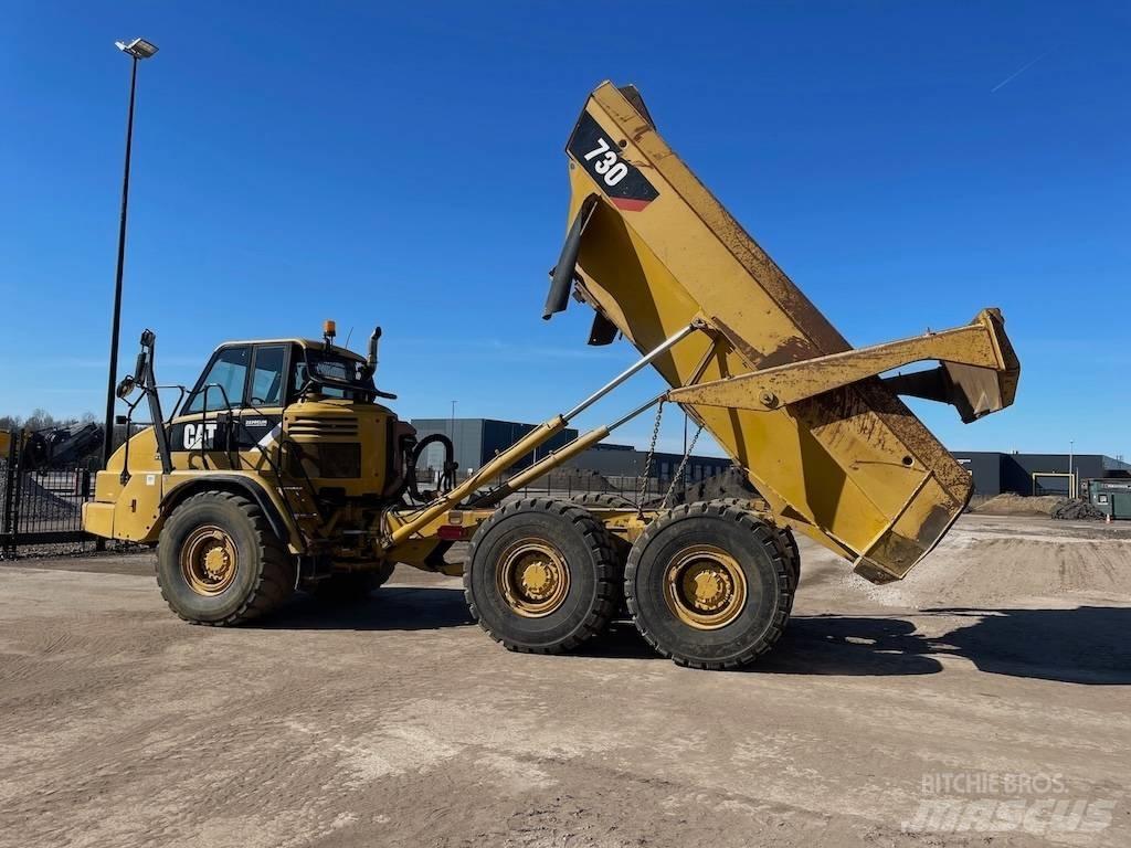 CAT 730 Belden kirma kaya kamyonu