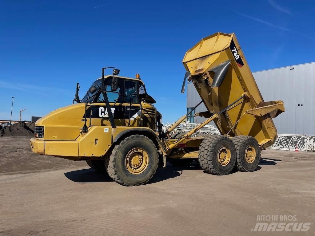 CAT 730 Belden kirma kaya kamyonu