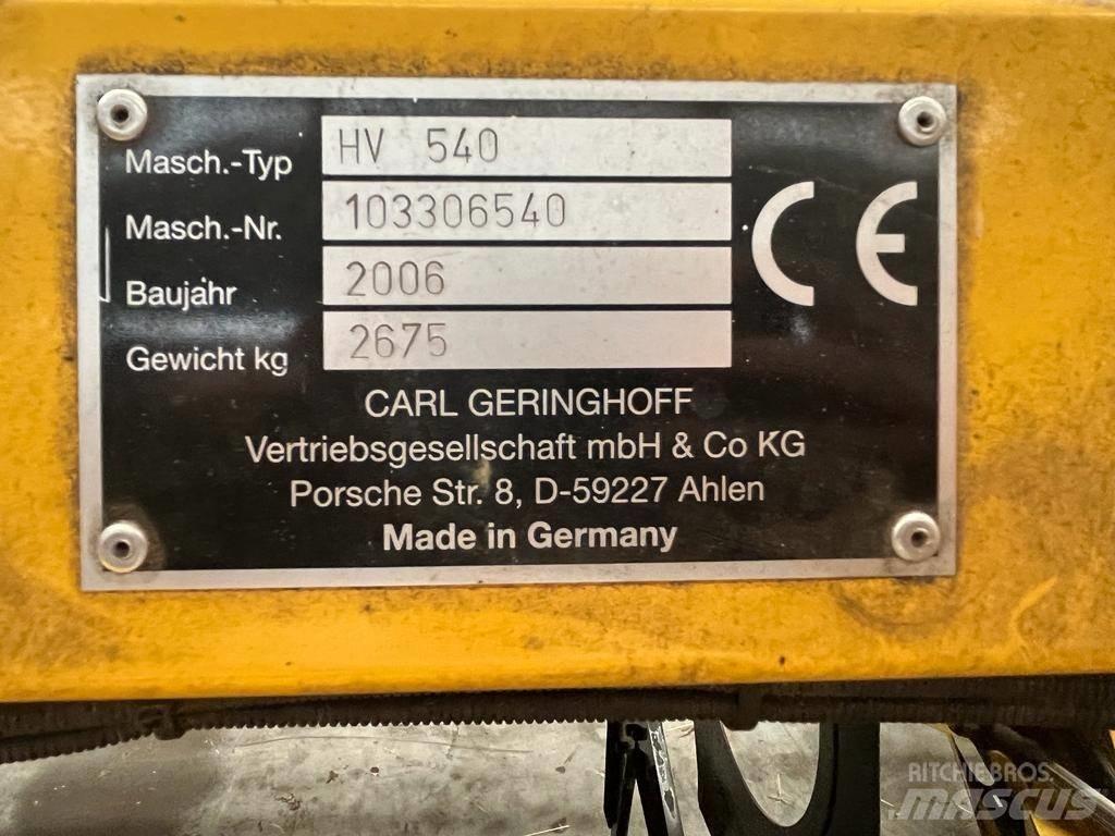 Geringhoff HV 540 Biçerdöver kafaları