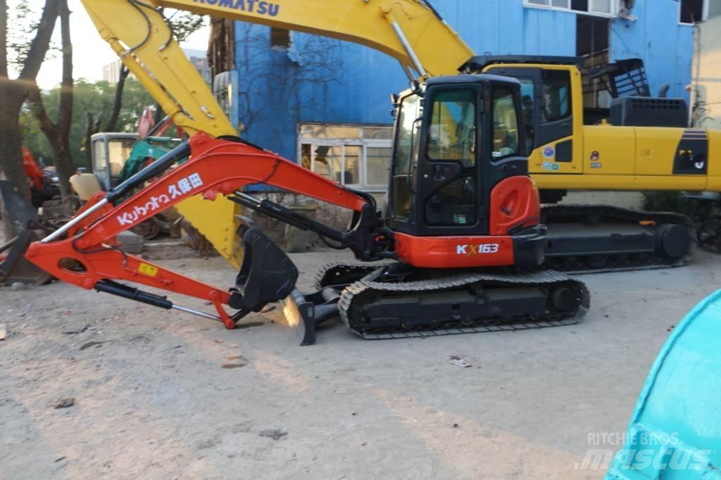 Kubota KX 163 Mini ekskavatörler, 7 tona dek