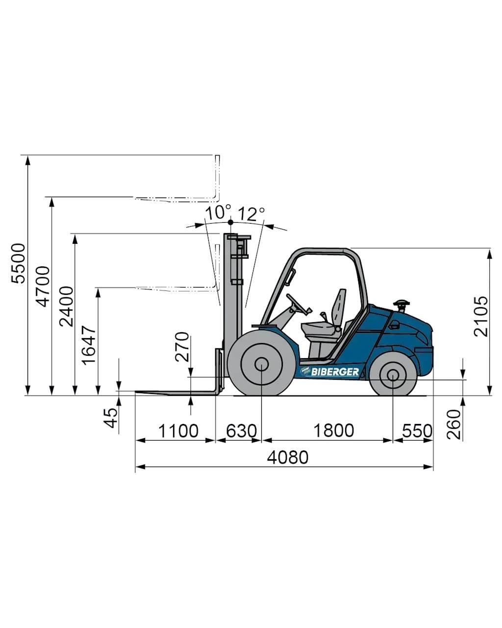 Manitou MSI 30 Dizel forkliftler