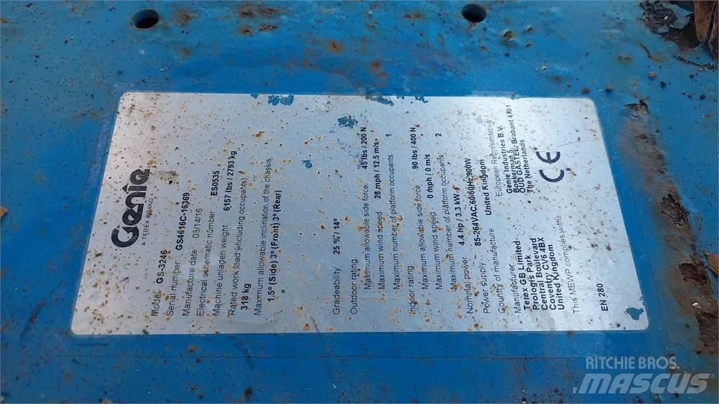 Genie GS3246 Makasli platformlar