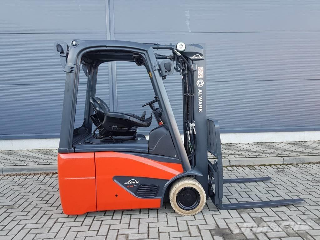Linde E14 Elektrikli forkliftler