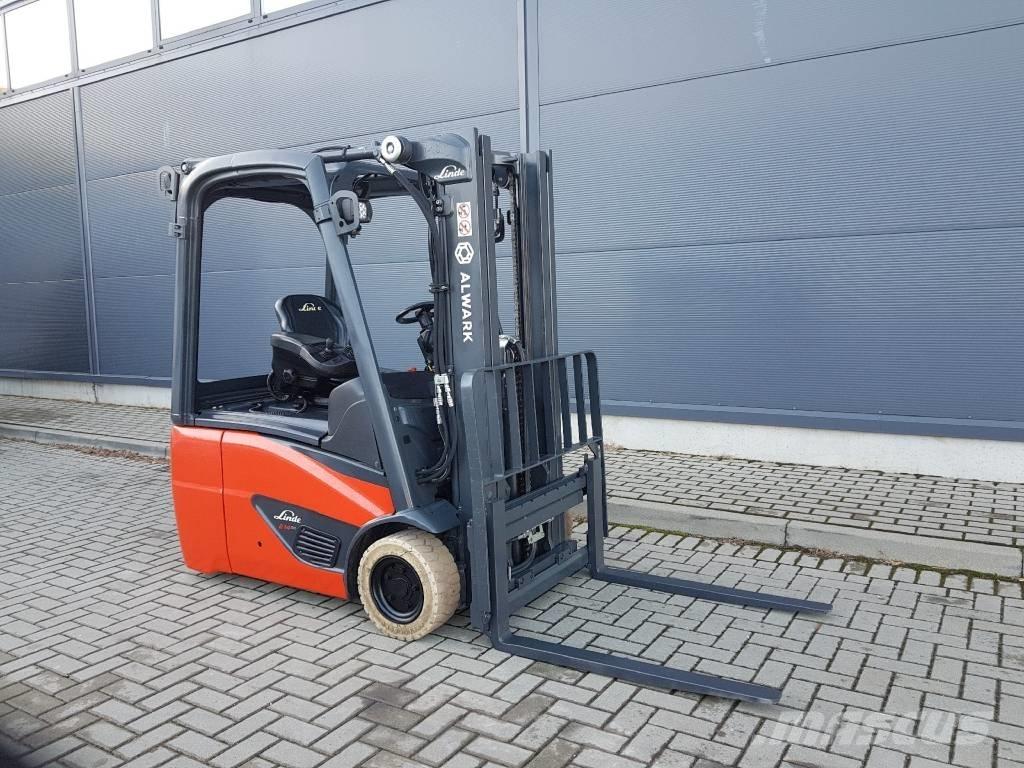 Linde E14 Elektrikli forkliftler