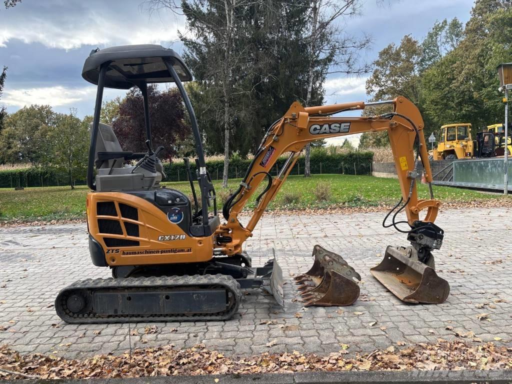 CASE CX 17B Mini ekskavatörler, 7 tona dek