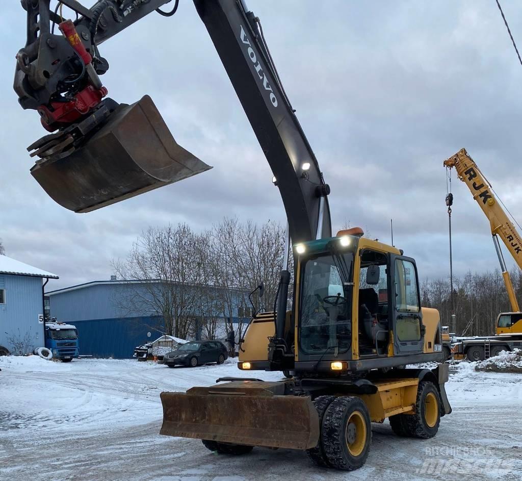 Volvo EW 180 B Lastik tekerli ekskavatörler