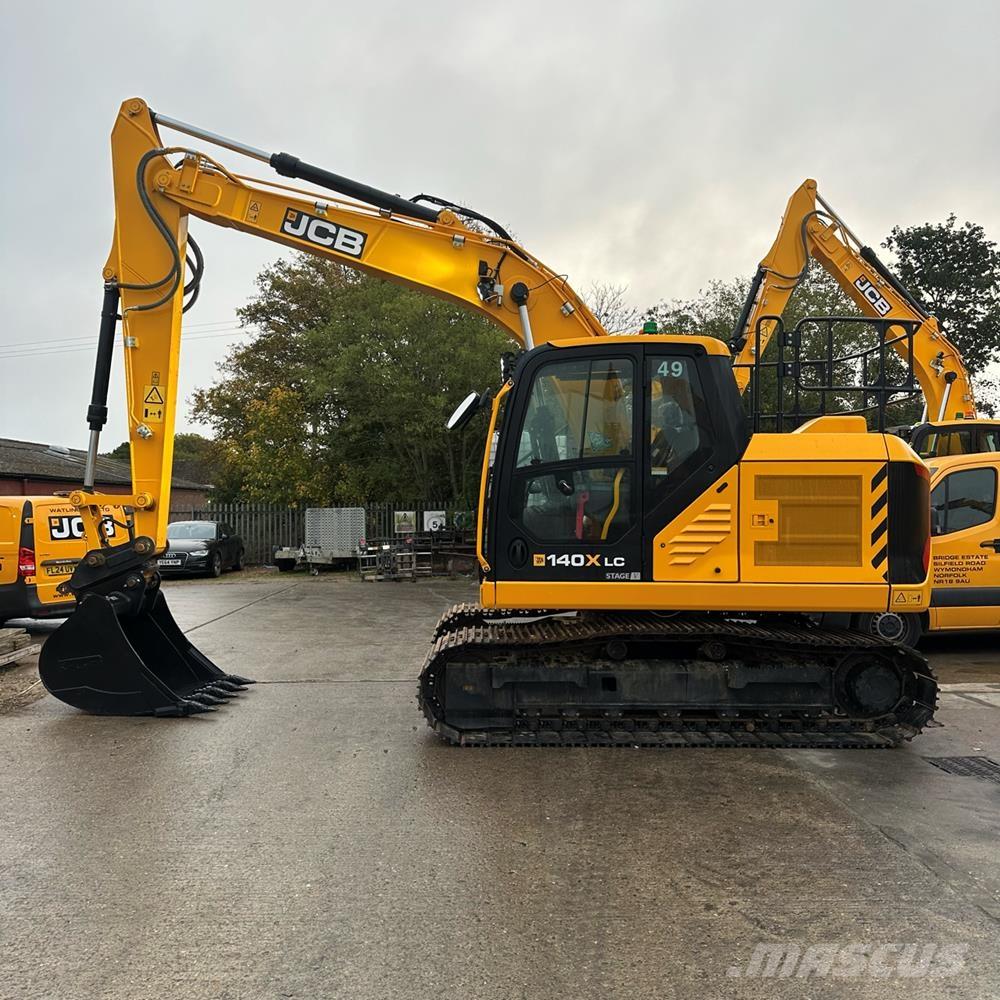 JCB 140X Paletli ekskavatörler