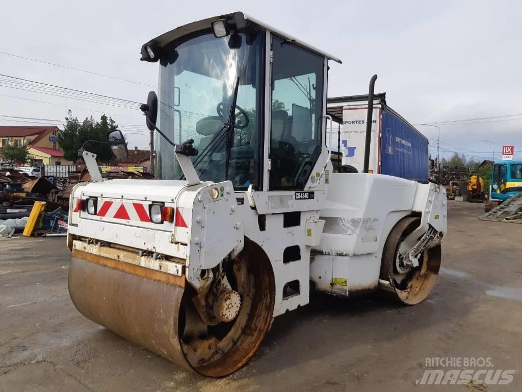CAT CB 434 D Çift tamburlu silindirler