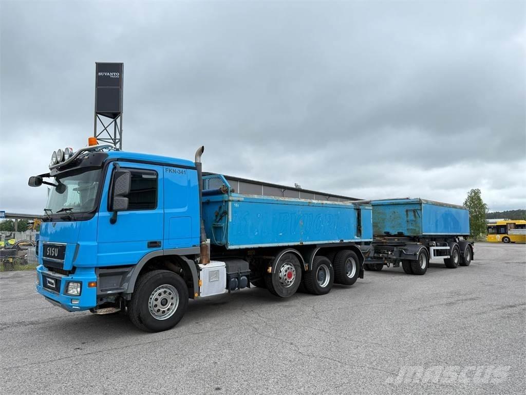 Sisu DK12M 8X4 Damperli kamyonlar