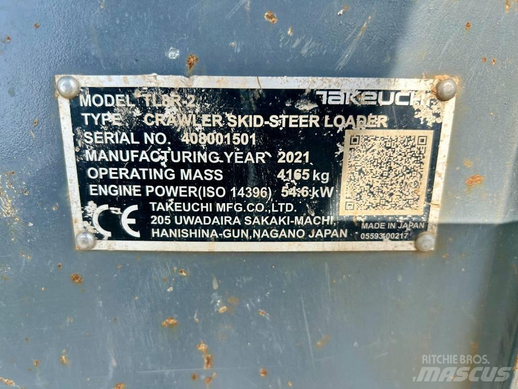 Takeuchi TL8R-2 Paletli yükleyiciler