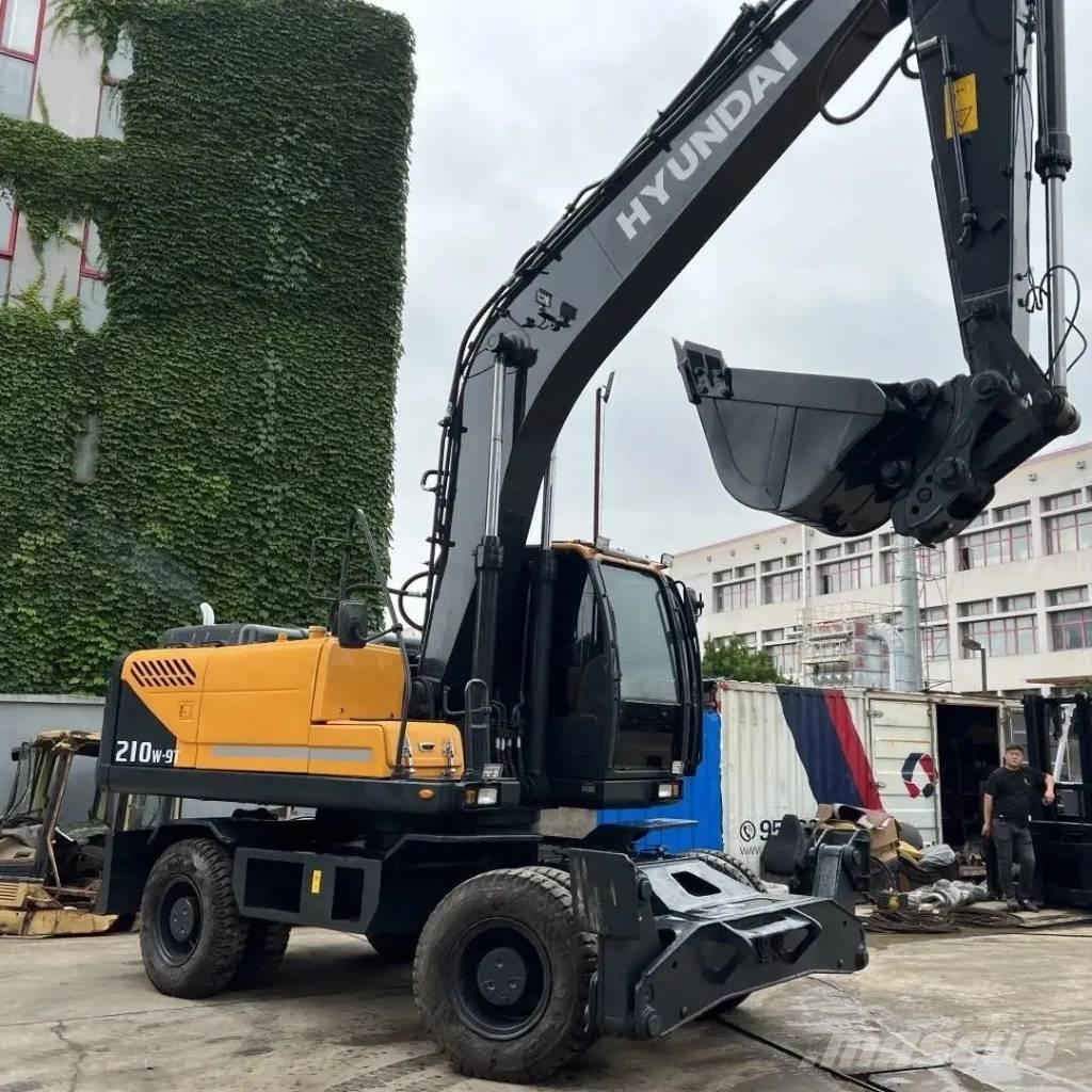 Hyundai R210W-9 Lastik tekerli ekskavatörler