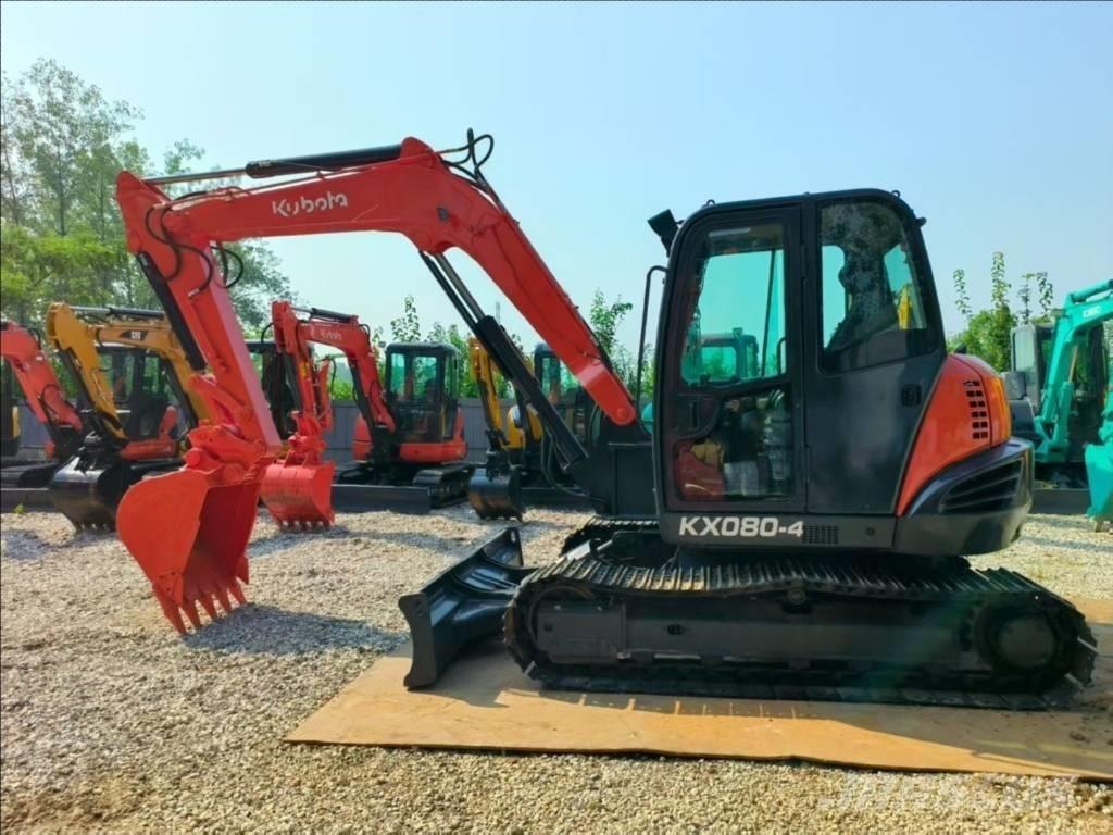 Kubota KX 080 Mini ekskavatörler, 7 tona dek