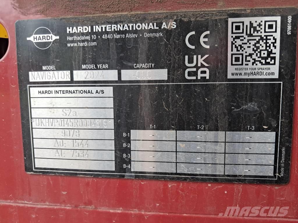 Hardi Navigator 40i Çekilir pülverizatörler