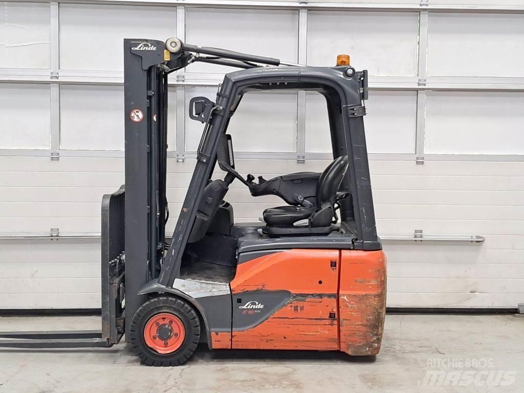 Linde E16C-02 Elektrikli forkliftler