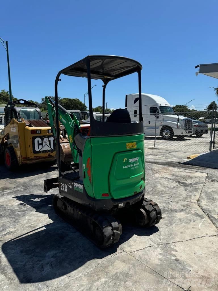 Bobcat E20 Mini ekskavatörler, 7 tona dek