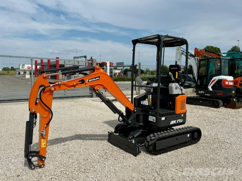 Develon DX 17 Z-7 Mini ekskavatörler, 7 tona dek