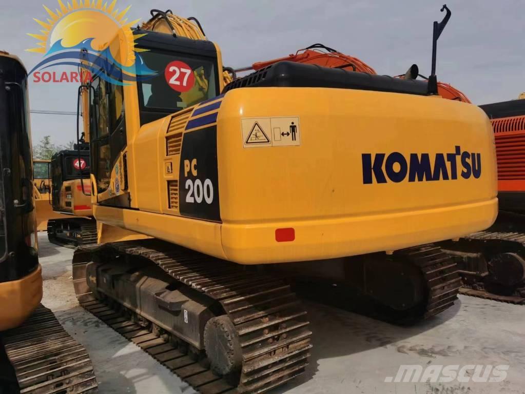 Komatsu PC 200-8 Paletli ekskavatörler