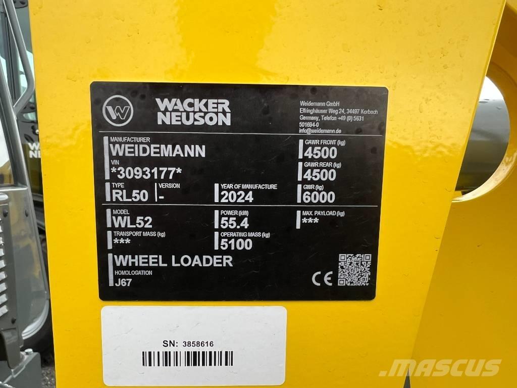 Wacker Neuson WL 52 Tekerlekli yükleyiciler
