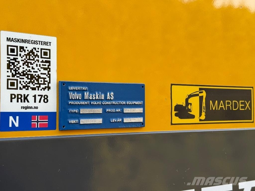 Volvo EC 380 EL Paletli ekskavatörler