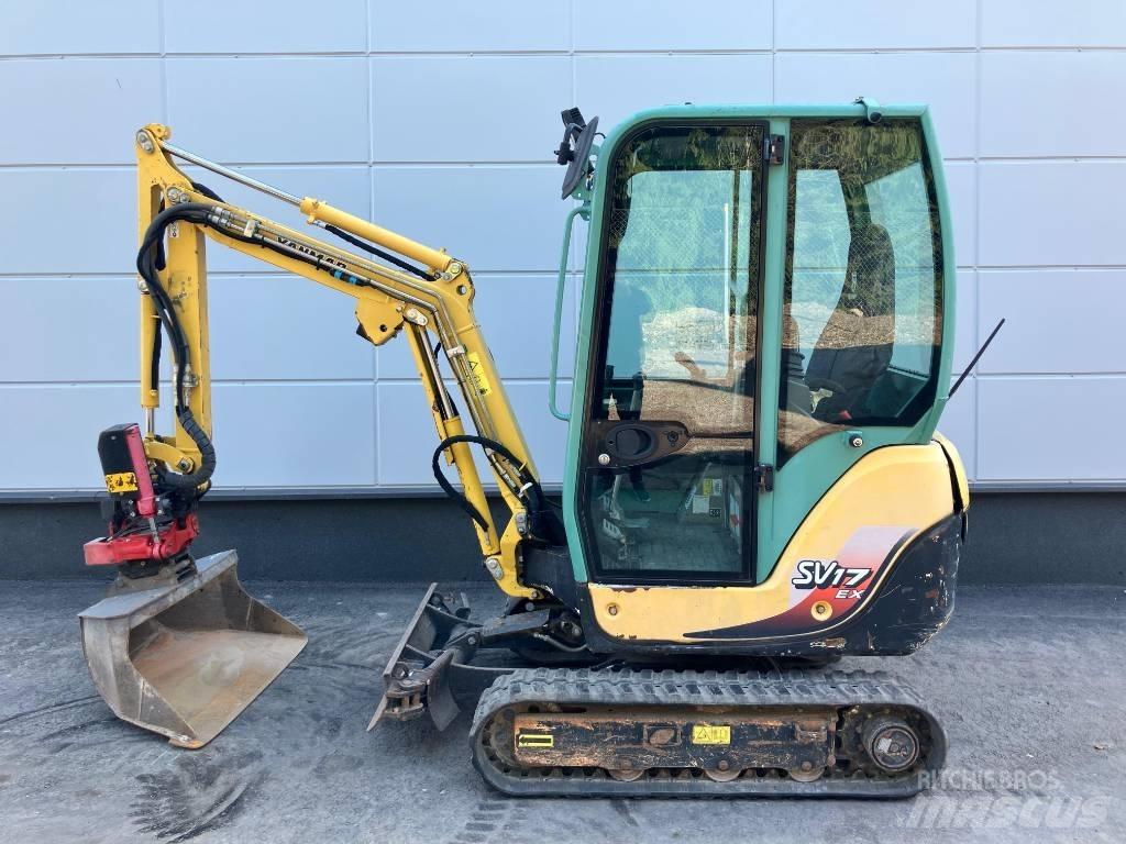 Yanmar SV 17 EX Mini ekskavatörler, 7 tona dek