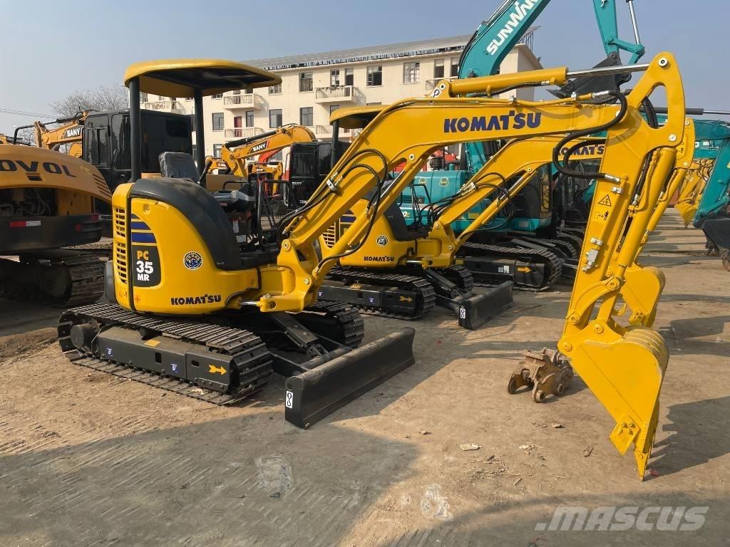 Komatsu PC 35 Mini ekskavatörler, 7 tona dek