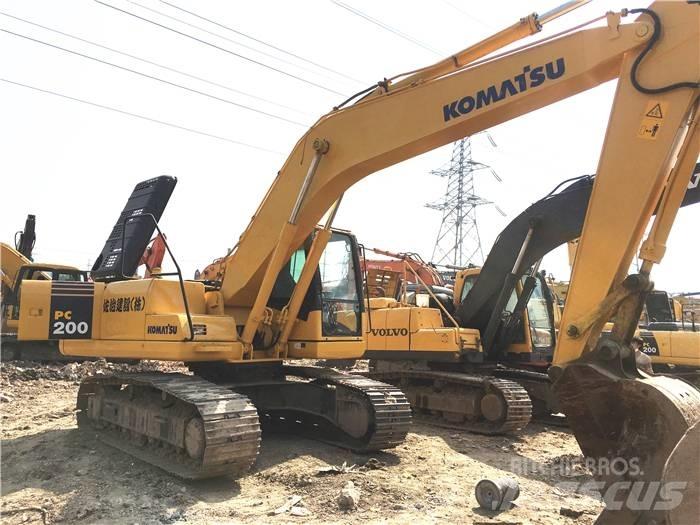 Komatsu PC 200-7 Paletli ekskavatörler