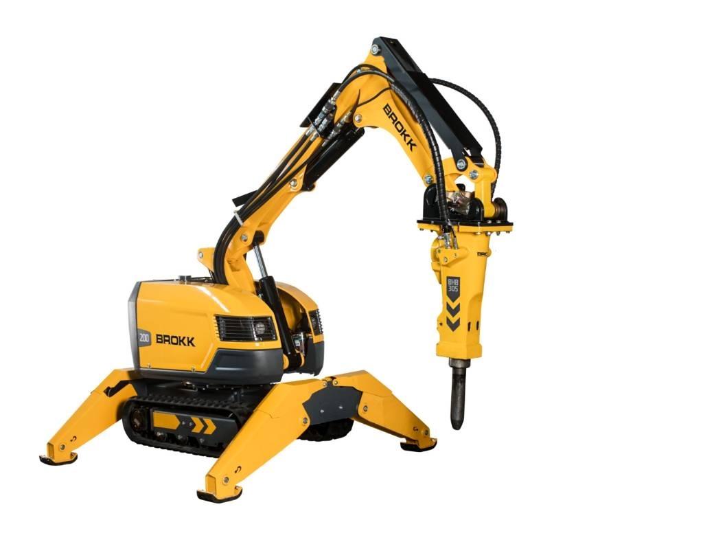 Brokk 200 Yıkım ekskavatörleri