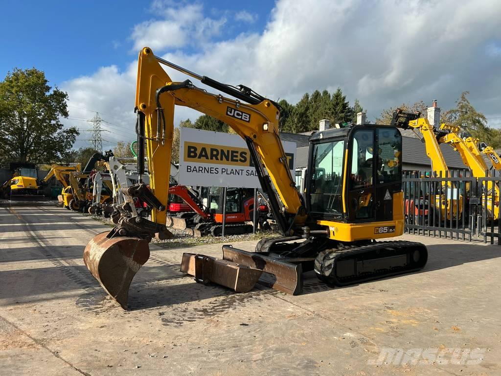 JCB 65 R-1 Mini ekskavatörler, 7 tona dek