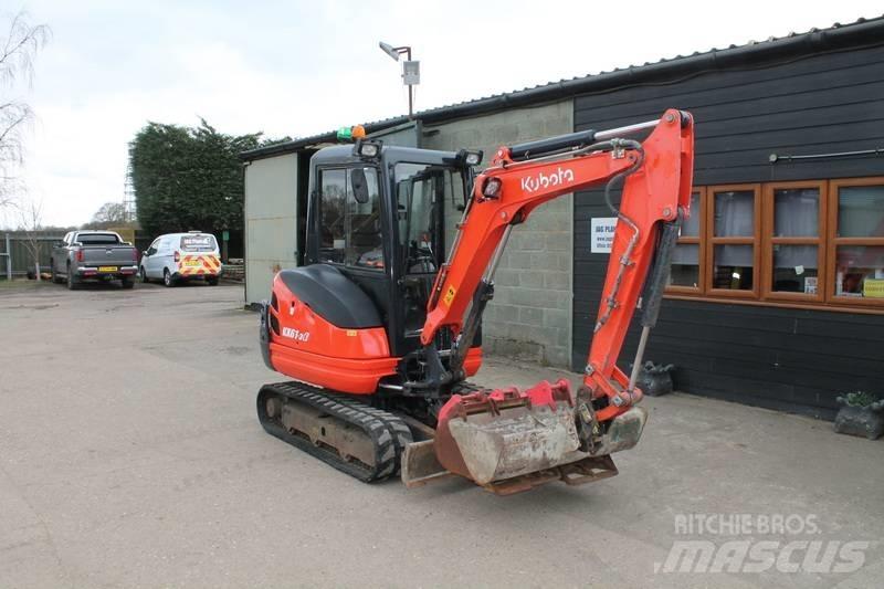 Kubota KX 61-3 Mini ekskavatörler, 7 tona dek