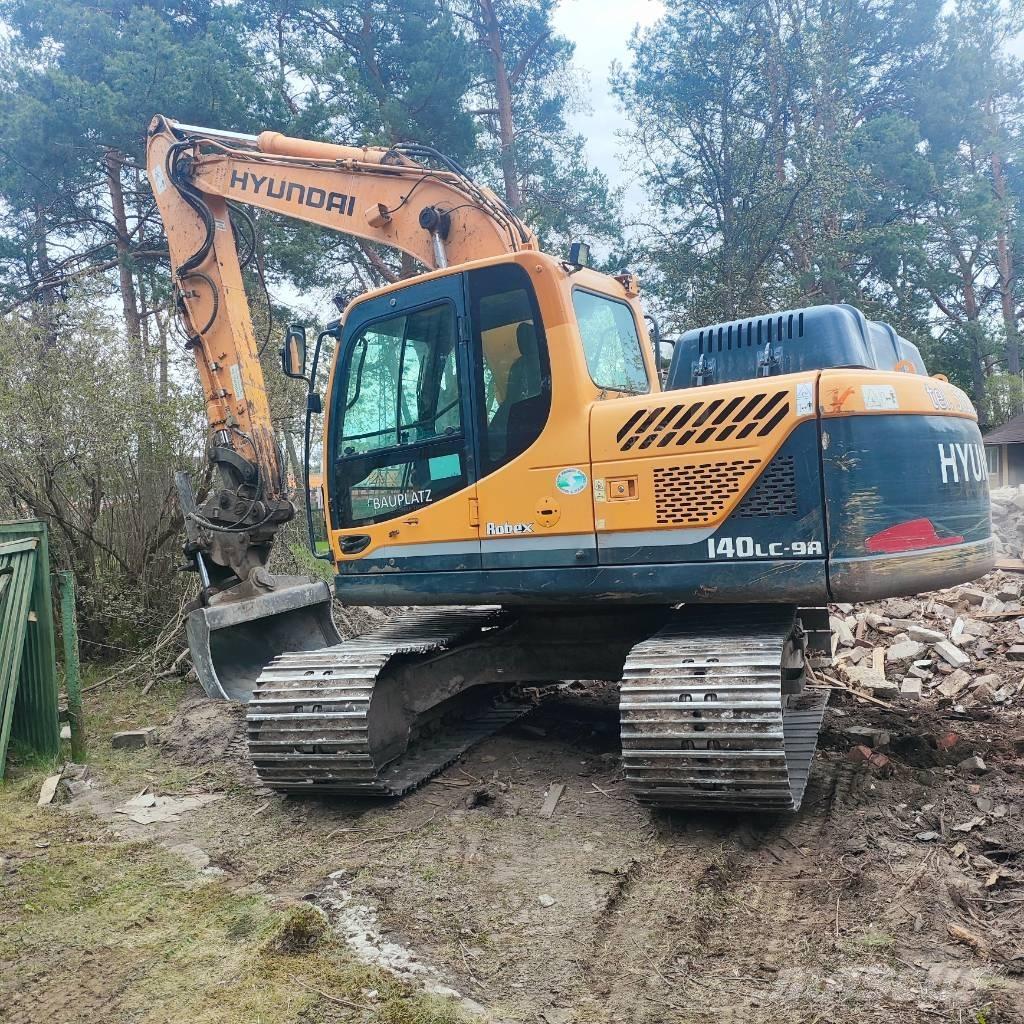 Hyundai LC 140 Paletli ekskavatörler