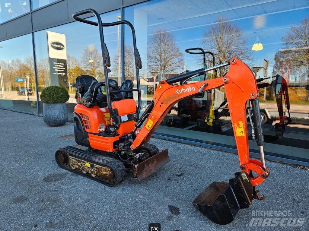 Kubota U 10-3 Mini ekskavatörler, 7 tona dek