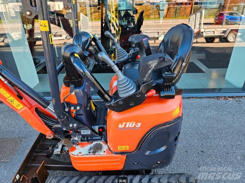 Kubota U 10-3 Mini ekskavatörler, 7 tona dek