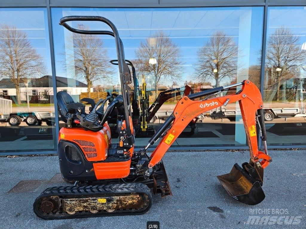Kubota U 10-3 Mini ekskavatörler, 7 tona dek