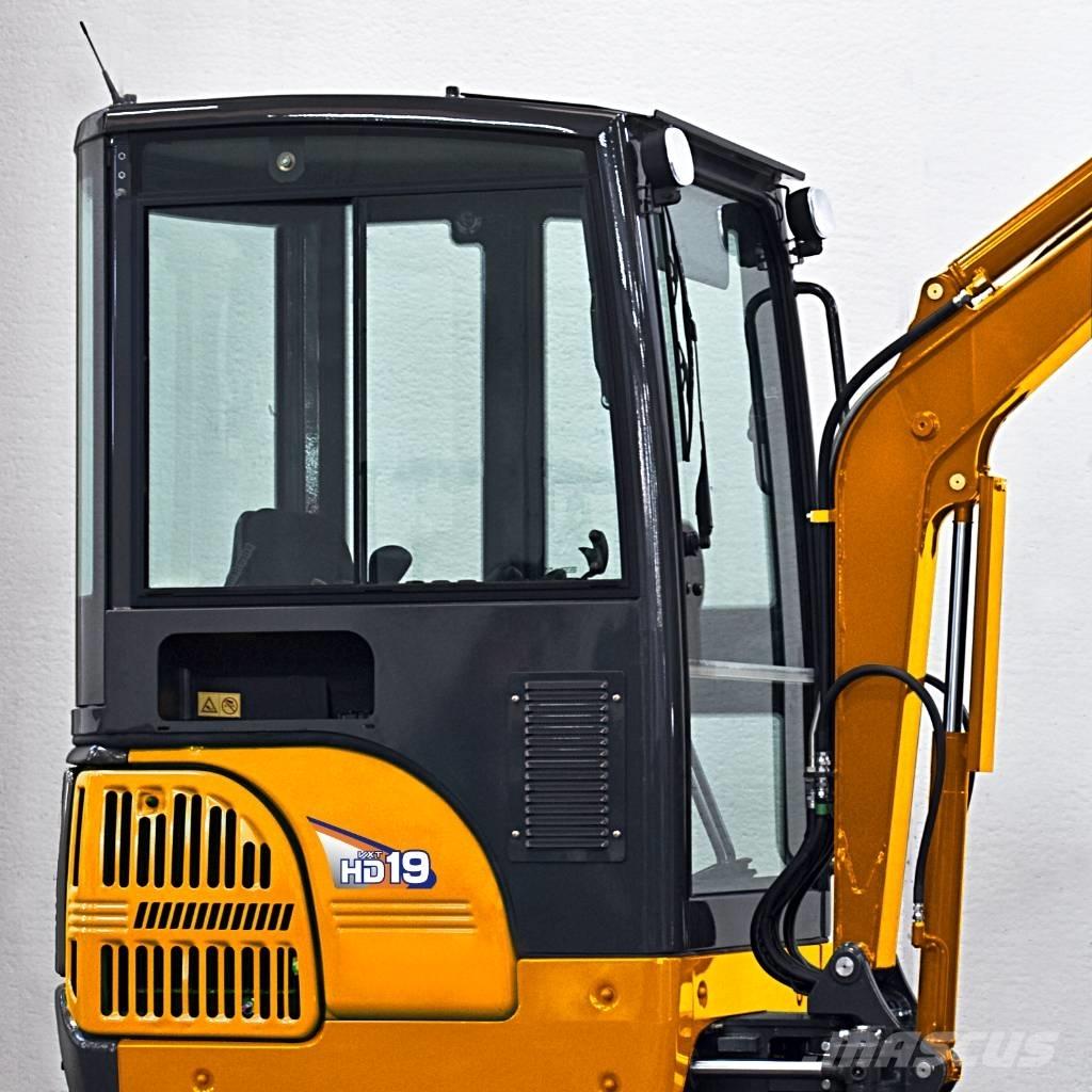 Kato HD19VXT Mini ekskavatörler, 7 tona dek